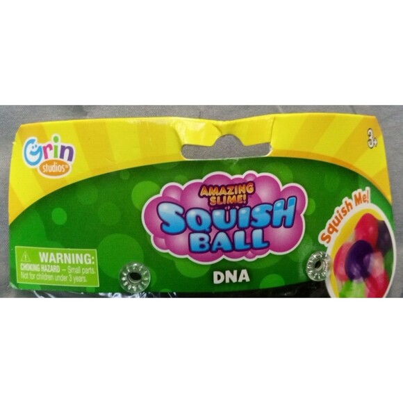 lot of 11 Grin Studios Amazing Slime Squish Ball Sensory Toy Multi Color 3+old - Picture 4 of 4